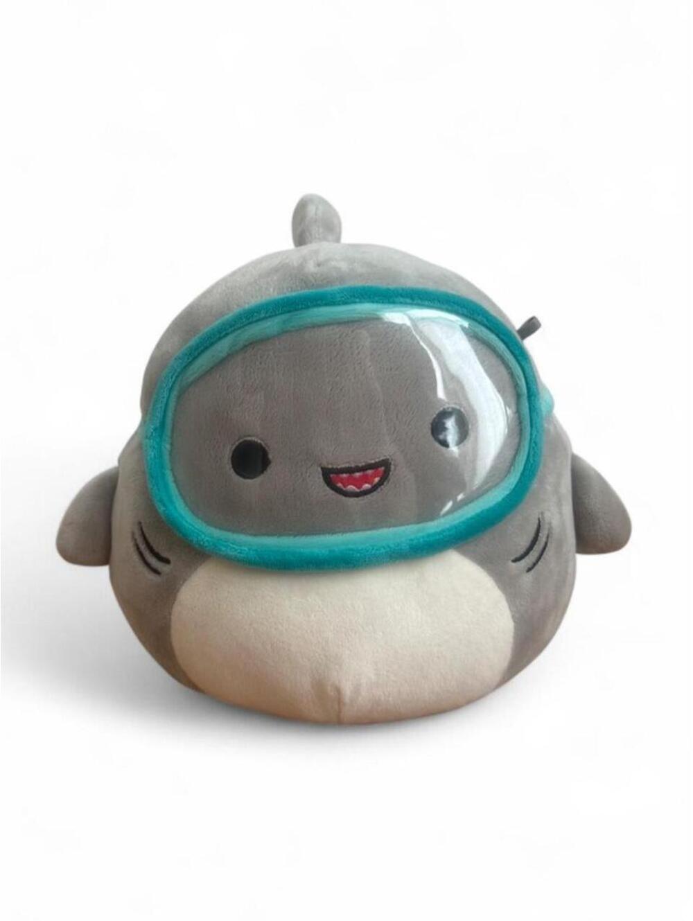 Squishmallows Gordon The Shark with Goggles Mask 9" KellyToy Plush